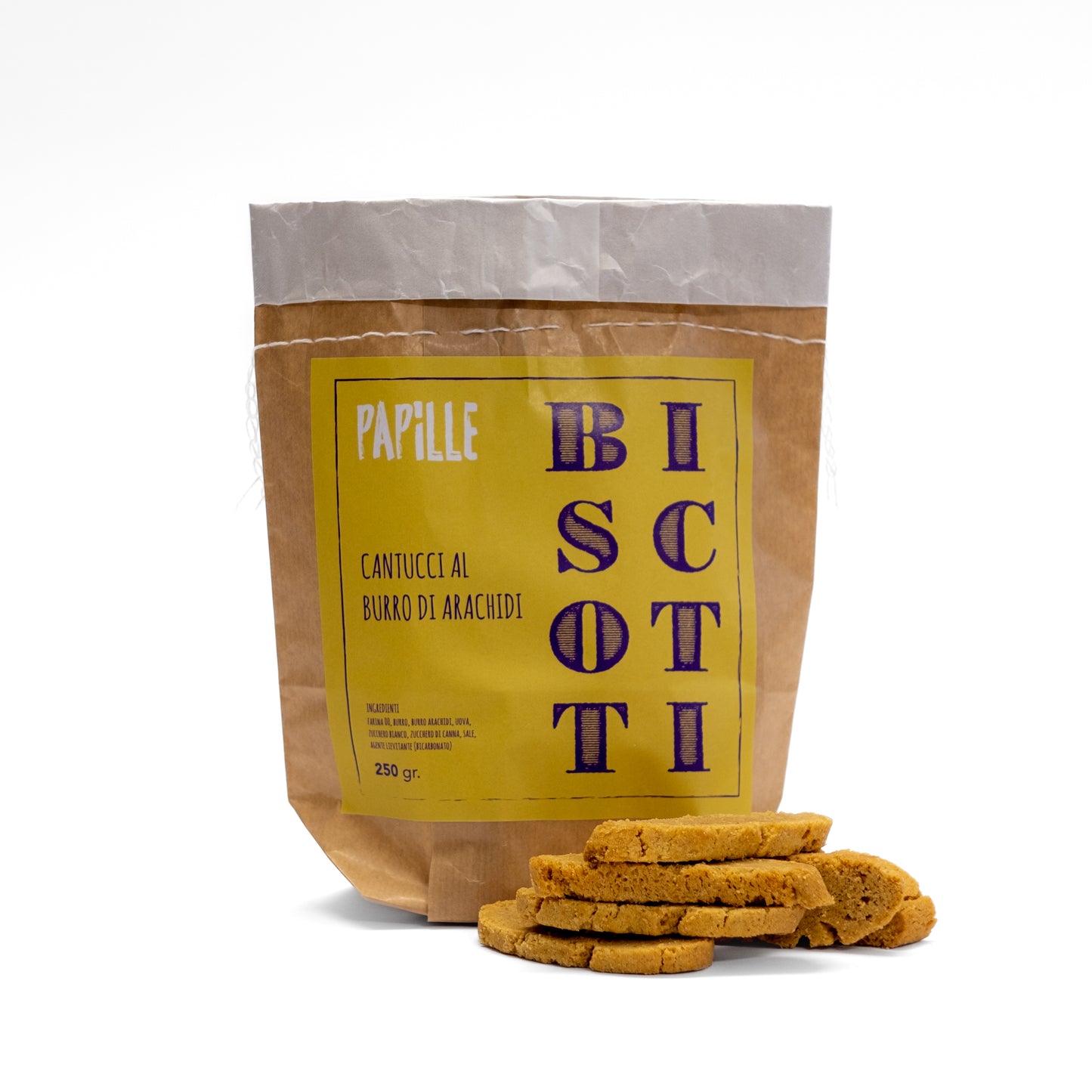 Cantucci al burro di arachidi